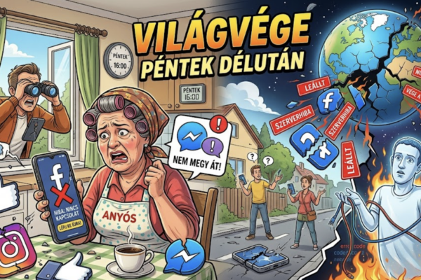 Világvége péntek délután: Leállt a Facebook, elmarad a szomszédok virtuális megfigyelése